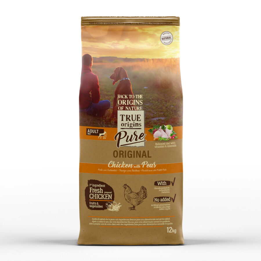 True Origins Pure Adult Maxi Pollo pienso para perros