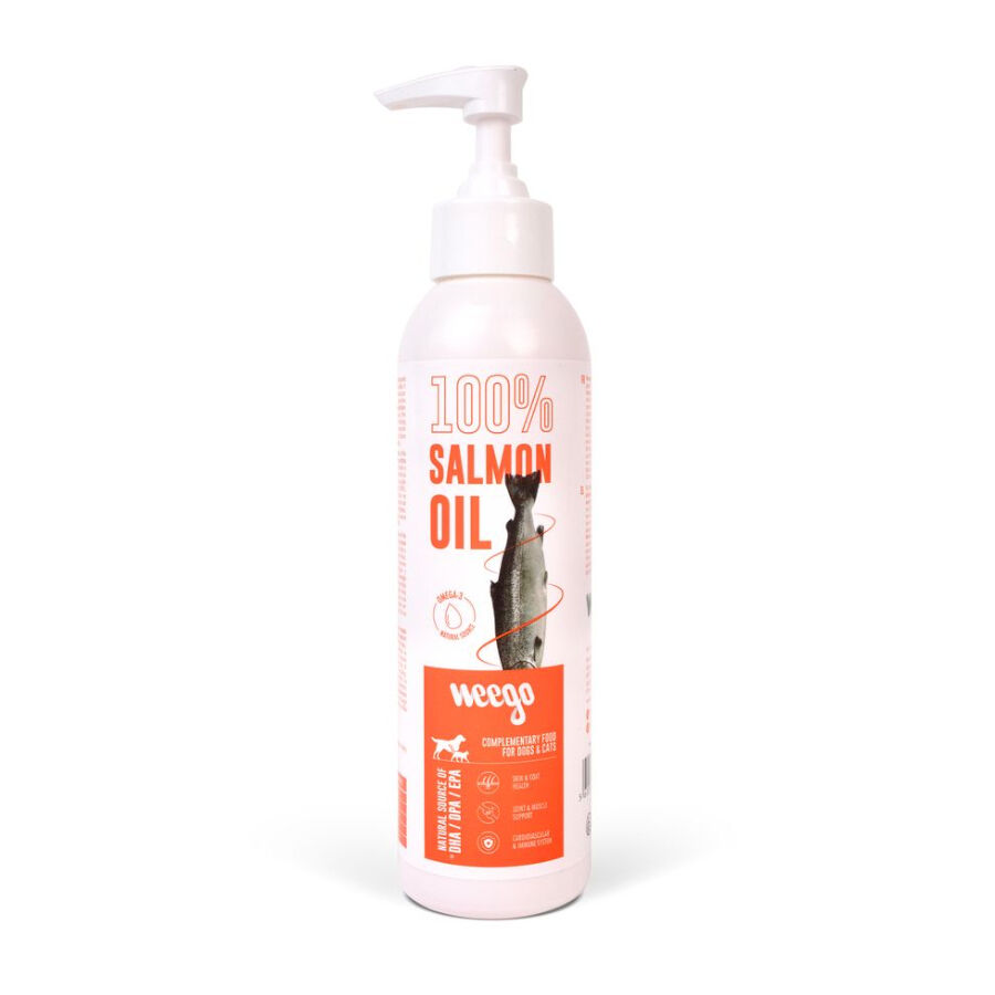 250 ml Weego Aceite de Salm&oacute;n para perros y gatos , , large Imagen numero 1