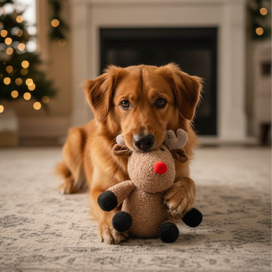 Wonder Christmas Peluche Reno Navideño para perros thumbnail