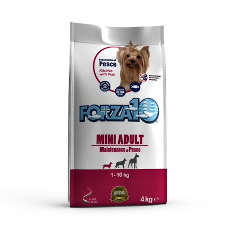 Forza 10 Mini Mantenimiento Pescado pienso para perros, , large image number null