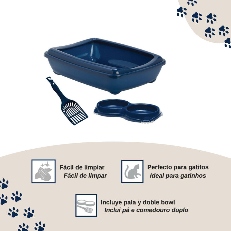 Nice Care Kit Azul para Gatos thumbnail