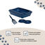 Nice Care Kit Azul para Gatos, , large indicador imagen numero 4