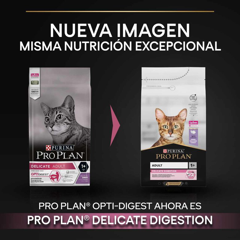 3 kg Pro Plan Adult Delicate Digestion Adult pavo pienso para gatos,  Imagen numero 2 3 kg Pro Plan Adult Delicate Digestion Adult pavo pienso para gatos, , large Imagen numero 2