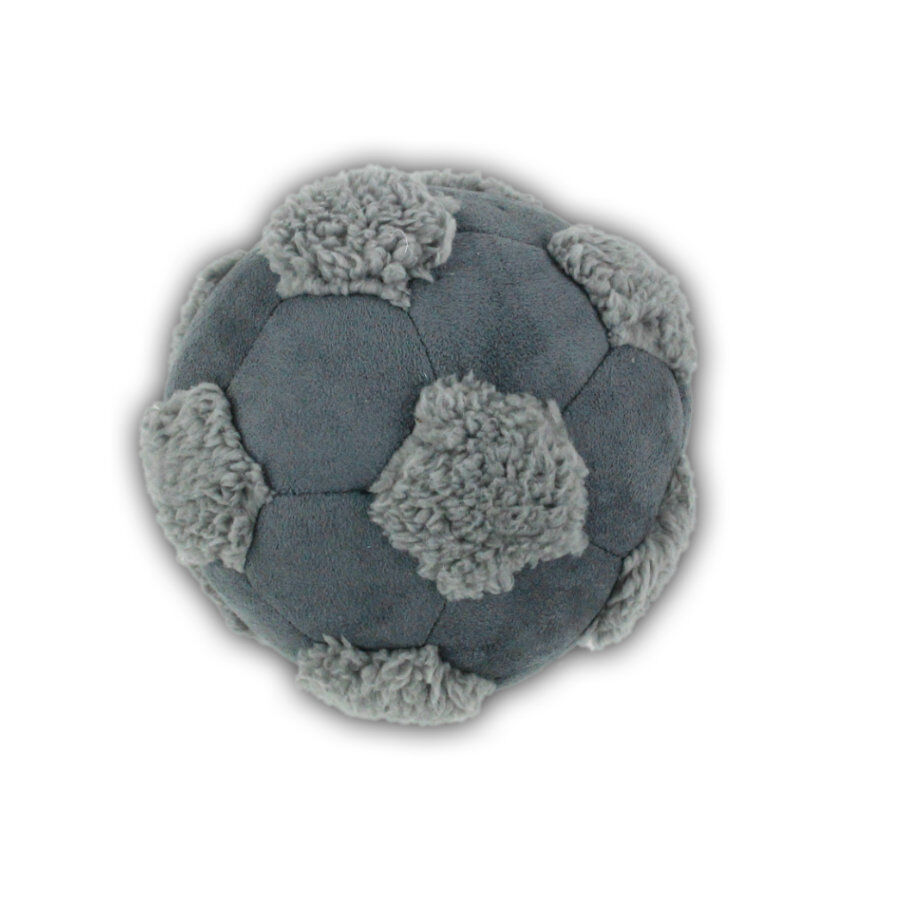 Tootoy! Comfy Football  Grey Pelota de Peluche para perros thumbnail