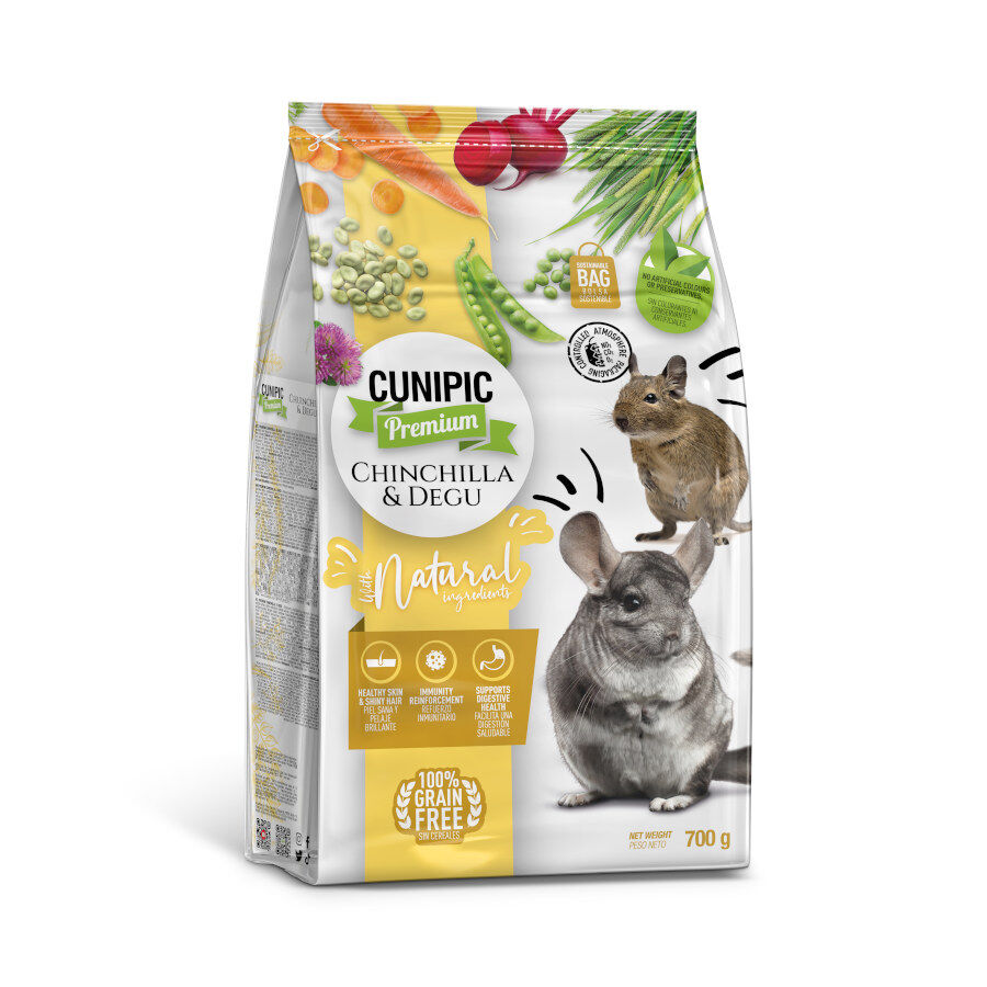 Cunipic Premium pienso para chinchillas y deg&uacute;s, , large Imagen numero 1