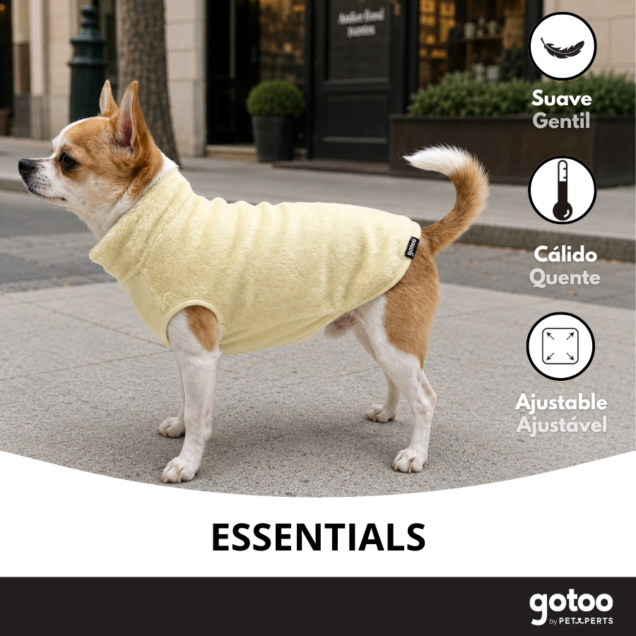 Gotoo Jersey Polar Amarillo para perros, , large Imagen numero 6
