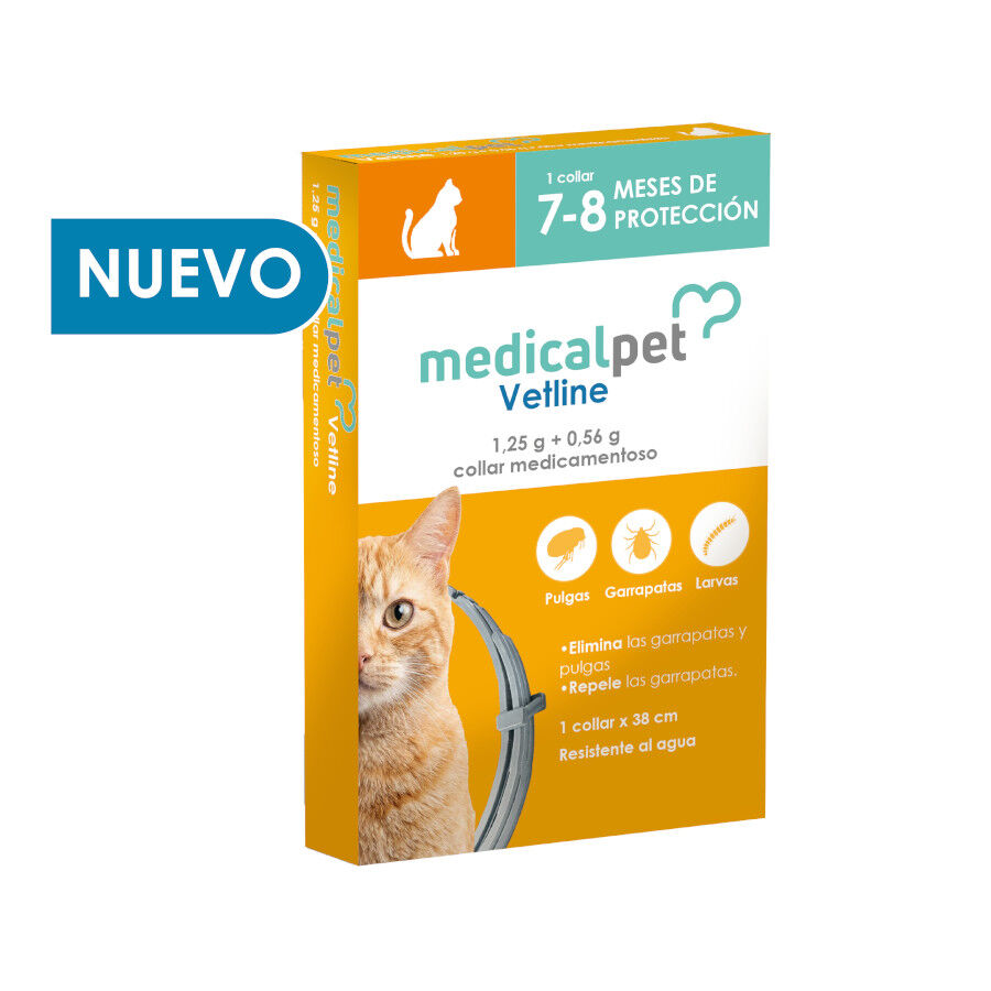 Medicalpet Vetline Collar Antiparasitario para gatos, , large Imagen numero 2