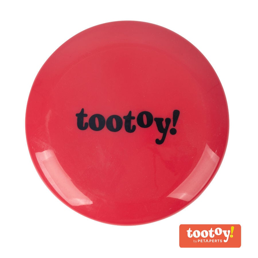 Tootoy! Flying disc Red Frisbee Rojo para perros, , large Imagen numero 1