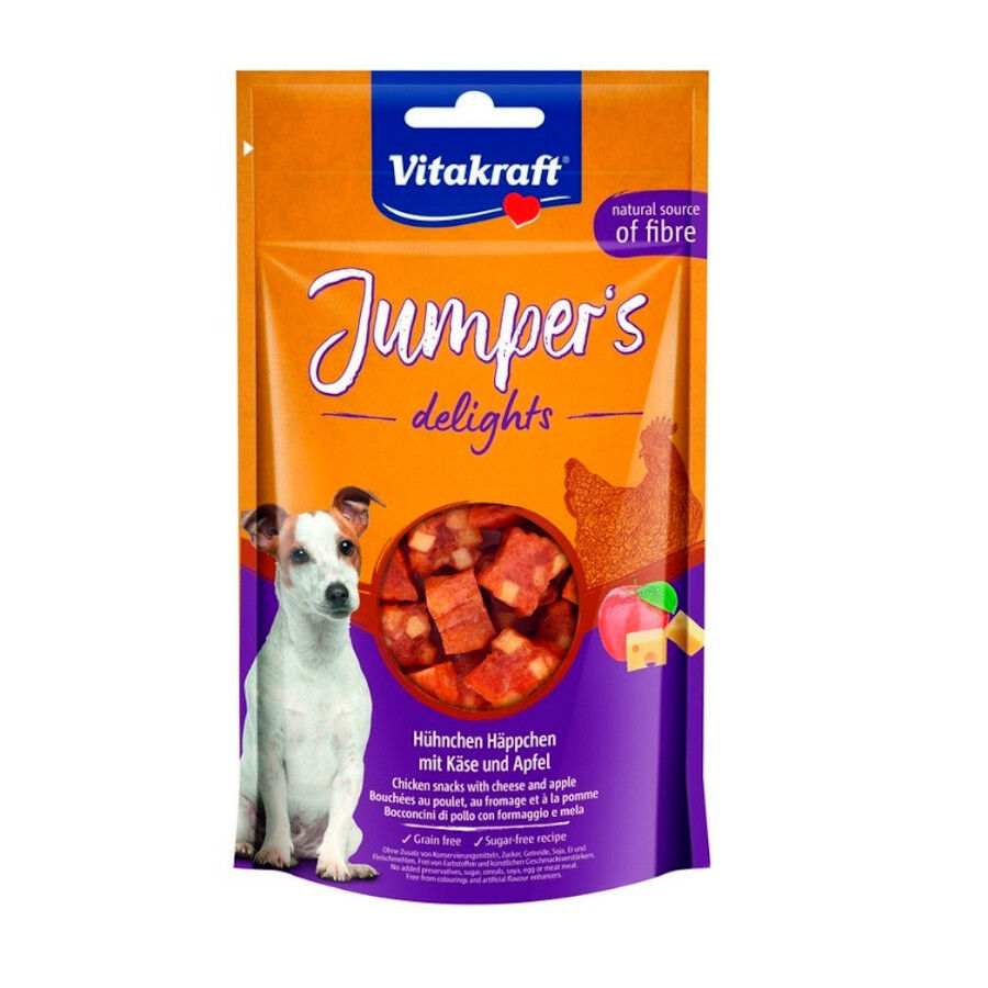 80 g Vitakraft L&aacute;minas Jumper's Mini Pollo para perros, , large Imagen numero 1