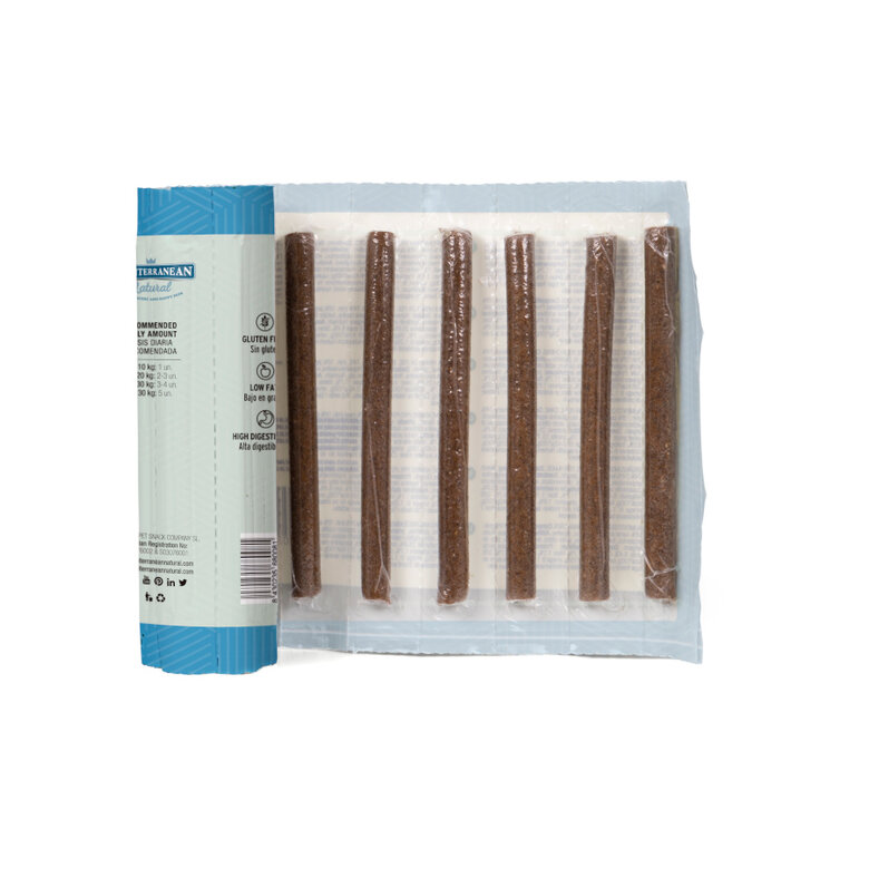 16 barritas Mediterranean Natural Serrano Barritas de Salmón y Atún para perros,  Imagen numero 2 16 barritas Mediterranean Natural Serrano Barritas de Salmón y Atún para perros, , large Imagen numero 2