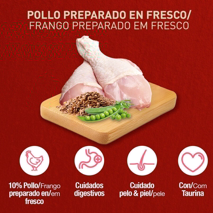 Catxtreme Adult Skin &amp; Coat Sterilised Pollo pienso para gatos thumbnail