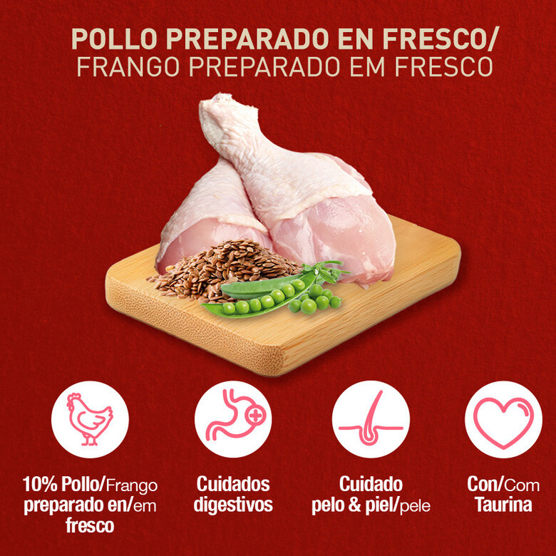 2.5 kg Catxtreme Adult Skin & Coat Sterilised Pollo pienso para gatos,  Imagen numero 2 2.5 kg Catxtreme Adult Skin & Coat Sterilised Pollo pienso para gatos, , large Imagen numero 2