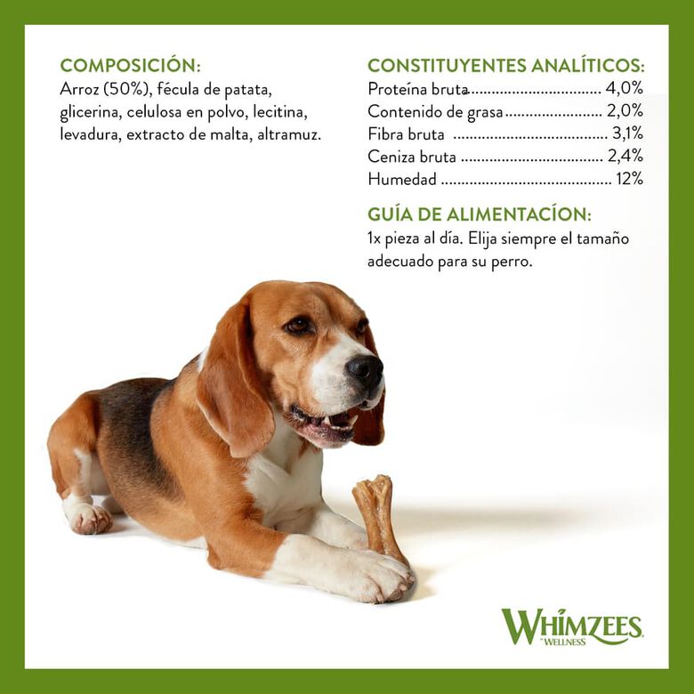Whimzees Snacks Dentales en Forma de Hueso para perros thumbnail