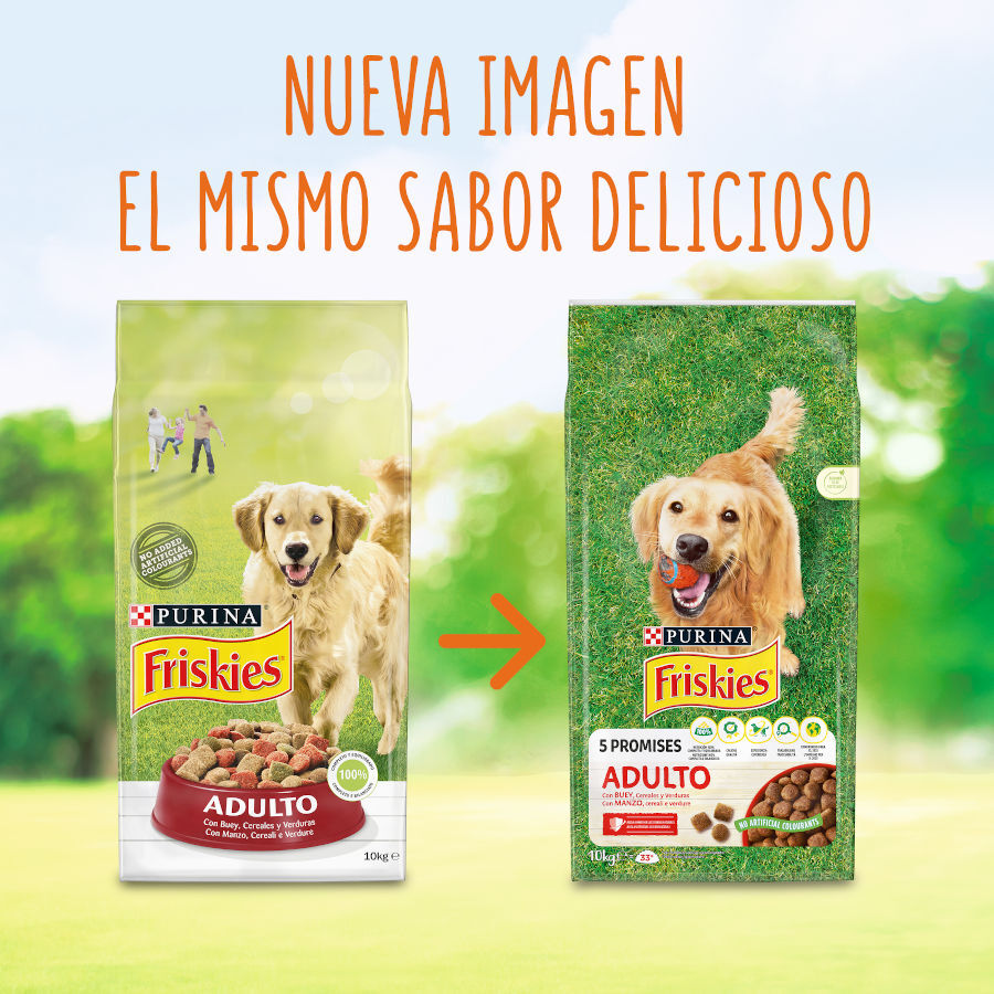Friskies Adult Buey y Verduras pienso para perros thumbnail