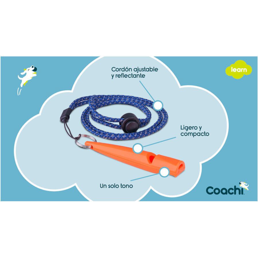 Coachi silbato de adiestramiento azul para perros, , large Imagen numero 3