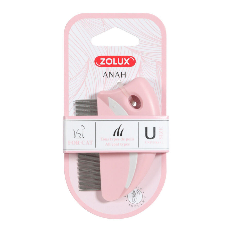 Zolux Anah Round Antipulgas peine para gatos thumbnail