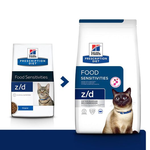Hill's Prescription Diet Food Sensitives pienso para gatos, , large image number null