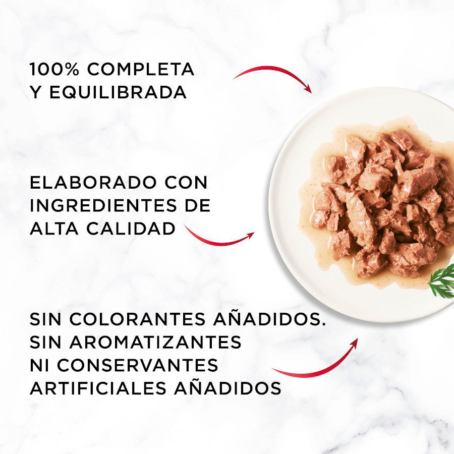 Gourmet Mon Petit Selección Pescados en salsa sobre para gatos thumbnail