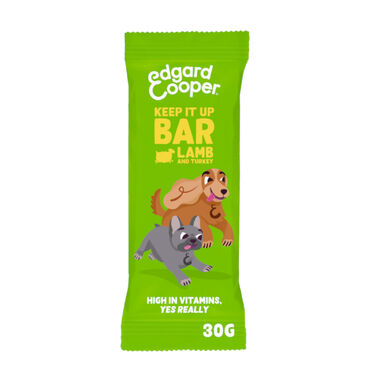 Edgard & Cooper Barritas de Cordero y Pavo snack para perros