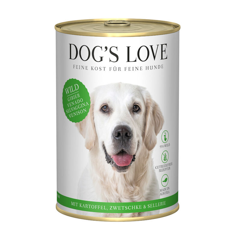 Dog&#039;s Love Adulto Venado lata para perros thumbnail