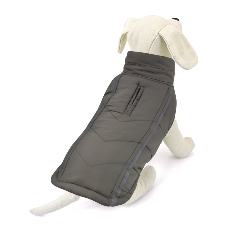 Outech Abrigo Reversible Gris y Amarillo para perros,  Imagen numero 2 Outech Abrigo Reversible Gris y Amarillo para perros, , large Imagen numero 2