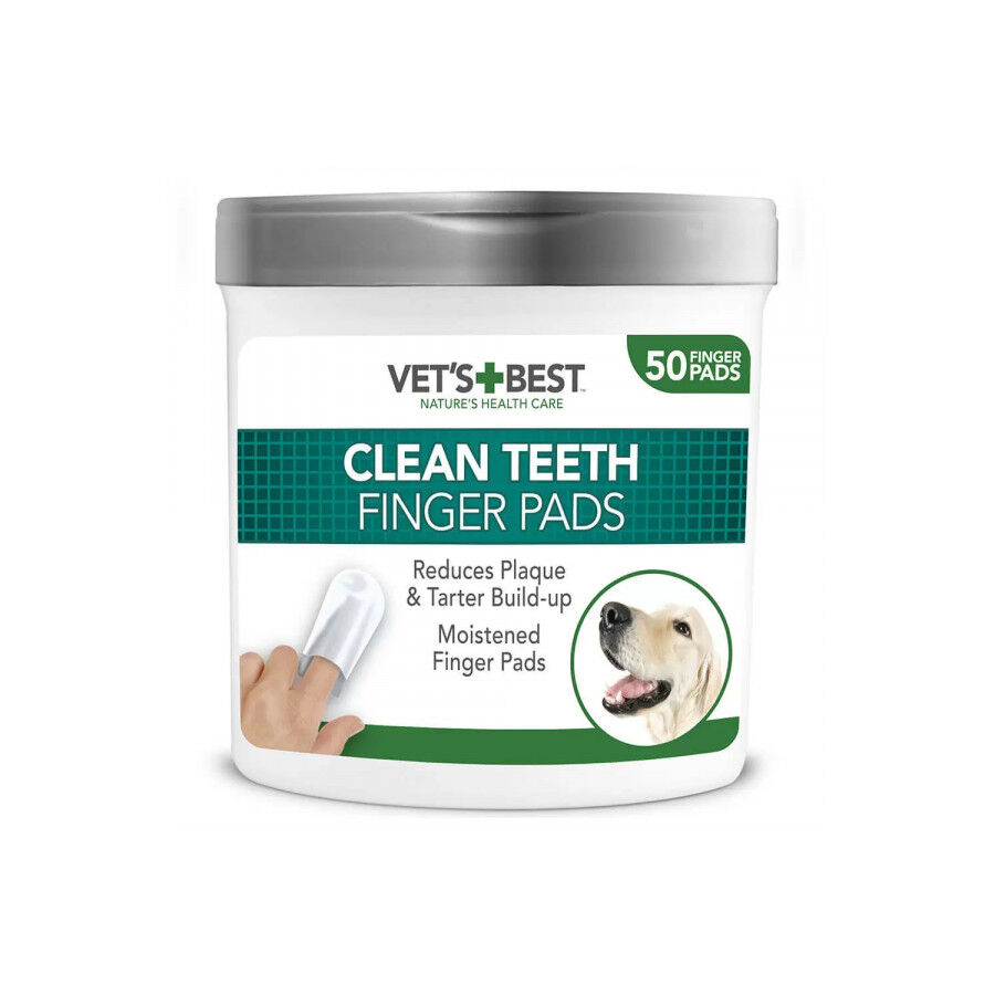 Vet's Best Finger Pads Limpiador Dental para perros, , large Imagen numero 1