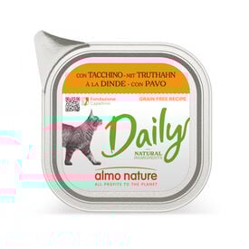 Almo Nature Daily Grain Free Pavo tarrina para gatos
