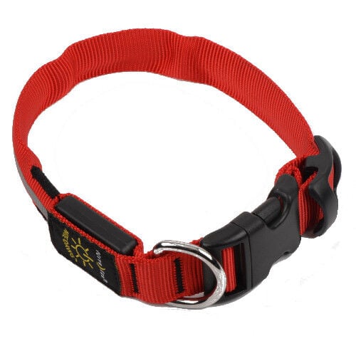 Nite Ize NiteDawg collar led rojo para perros Imagen numero 1