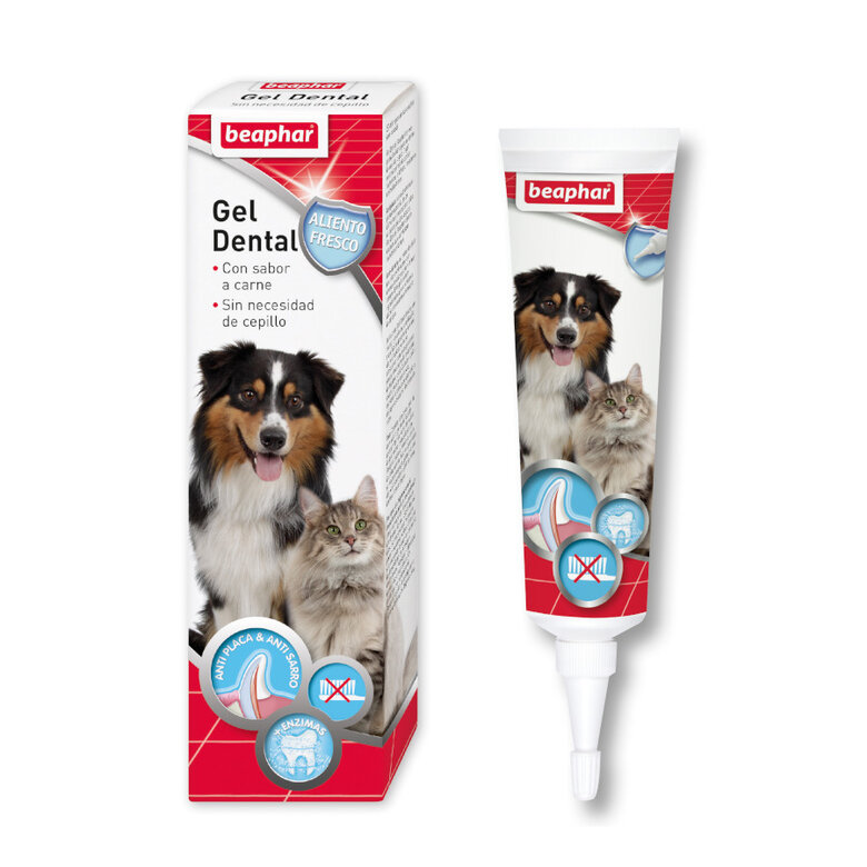 Beaphar Gel Dental para perros y gatos, , large image number null