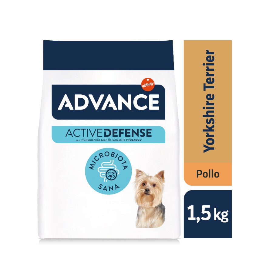 1.5 kg Advance Active Defense Yorkshire Terrier Adult pienso para perros, , large Imagen numero 2
