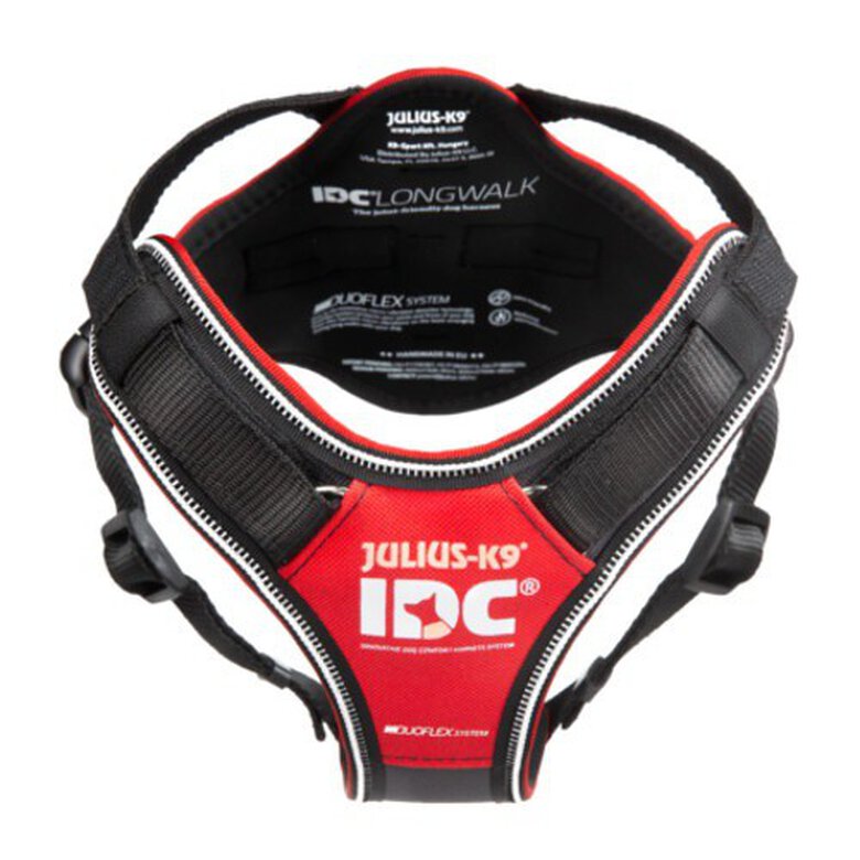 Julius K9 IDC Longwalk Arnés Rojo para perros ,  Imagen numero 1 Julius K9 IDC Longwalk arnés para perros rojo flex Imagen numero 1