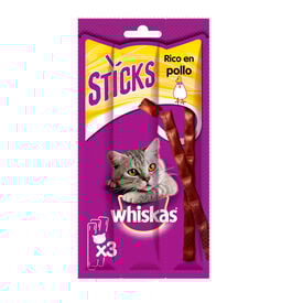Whiskas Sticks Snacks Pollo para Gatos
