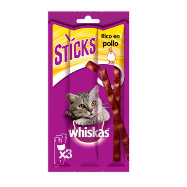 Whiskas Sticks Snacks Pollo para Gatos