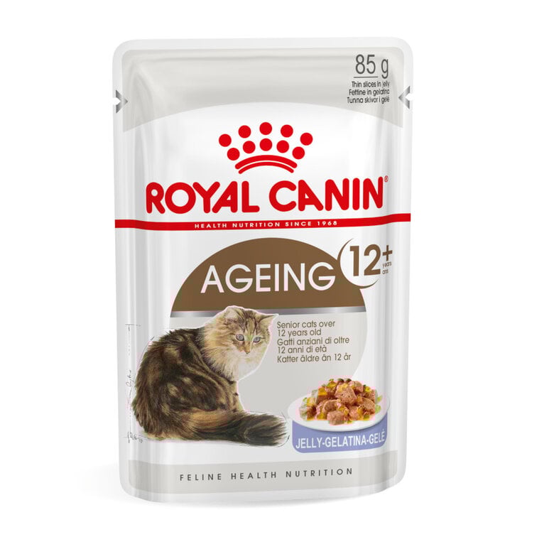 85 g Royal Canin Ageing 12+ gelatina sobres para gatos,  Imagen numero 1 85 g Royal Canin Ageing 12+ gelatina sobres para gatos, , large Imagen numero 1