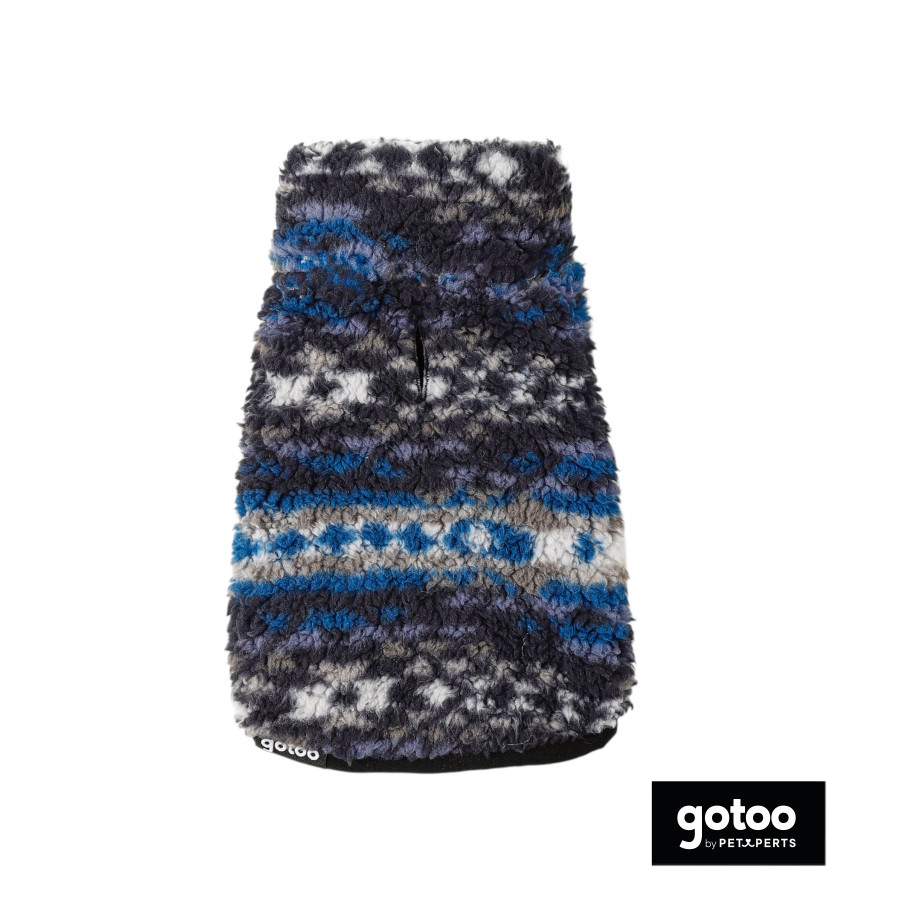 Gotoo Jersey Sherpa Estampado Retro para perros, , large Imagen numero 2