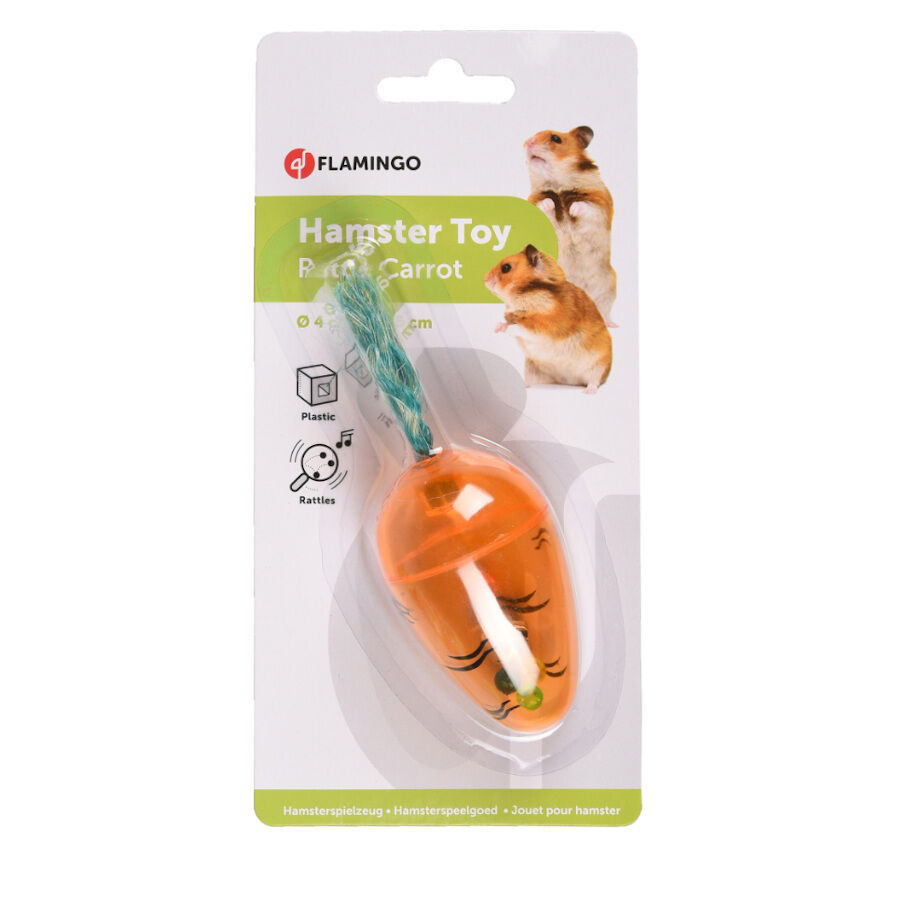 Flamingo Carry Zanahoria Juguete para roedores, , large Imagen numero 3