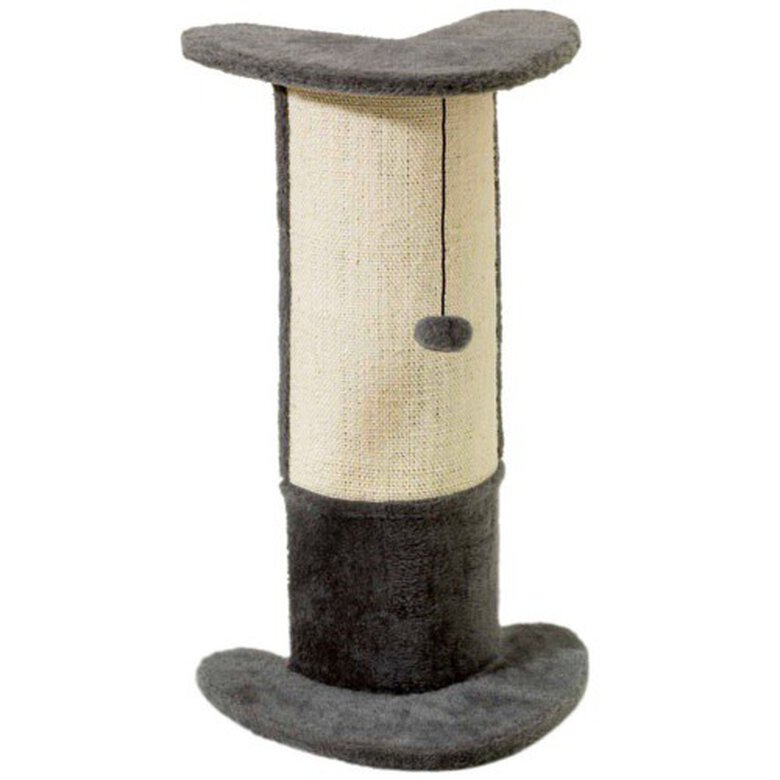 TK-Pet Napo rascador gato esquina de sisal en gris Imagen numero 1 TK-Pet Napo rascador gato esquina de sisal en gris Imagen numero 1