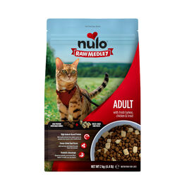 Nulo Raw Medley Pienso Pavo Pollo y Trucha para gatos
