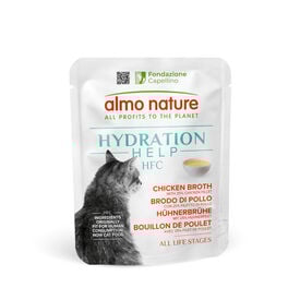 Almo Nature HFC Hydration Help Caldo de Pollo sobre para gatos