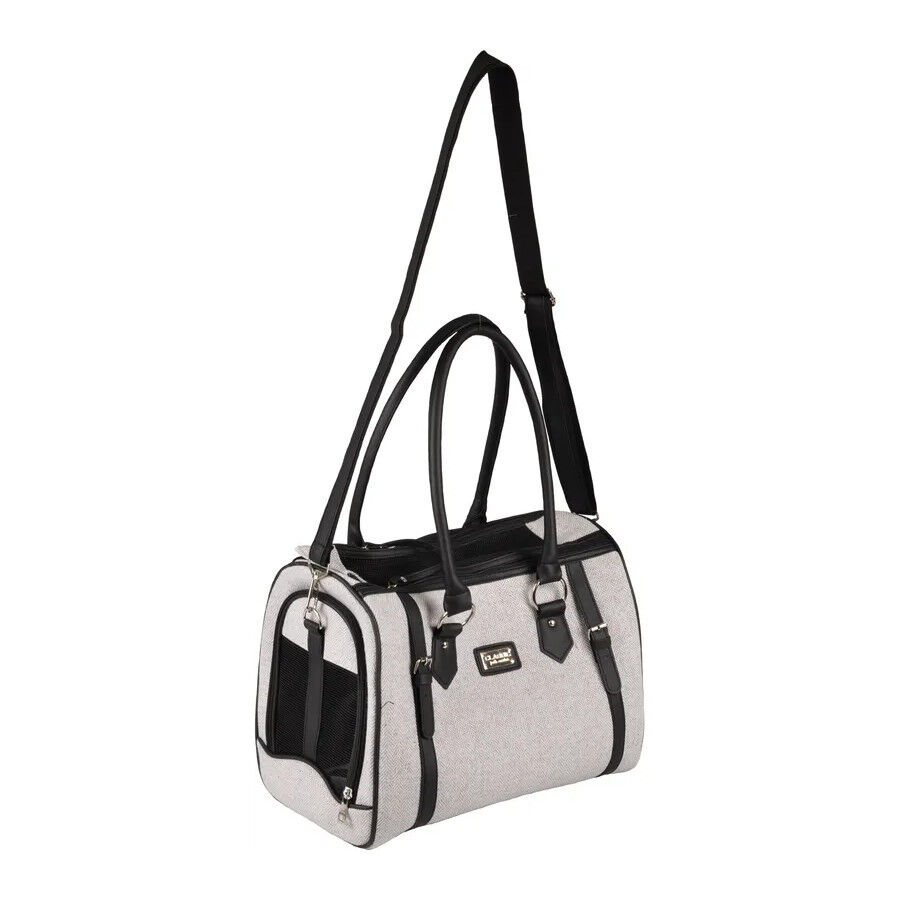 Flamingo Tatjana Bolsa Transport&iacute;n Gris para perros, , large Imagen numero 4