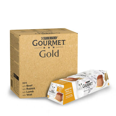 Pack Comida Húmeda Mousse Gato Adulto Gourmet