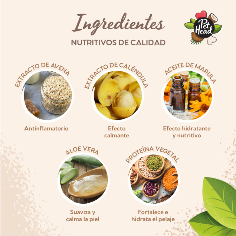 Pet Head acondicionador piel sensible de coco para perros,  Imagen numero 3 Pet Head acondicionador piel sensible de coco para perros, , large Imagen numero 3