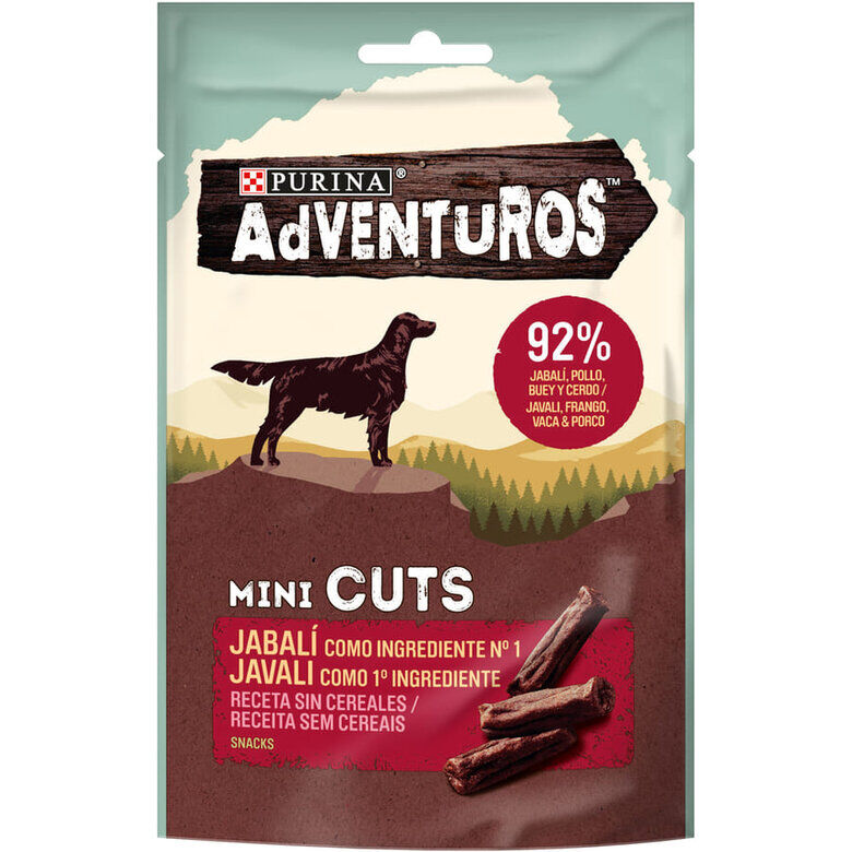 70 g Adventuros Palitos Mini Jabal&iacute; para perros, , large Imagen numero 1