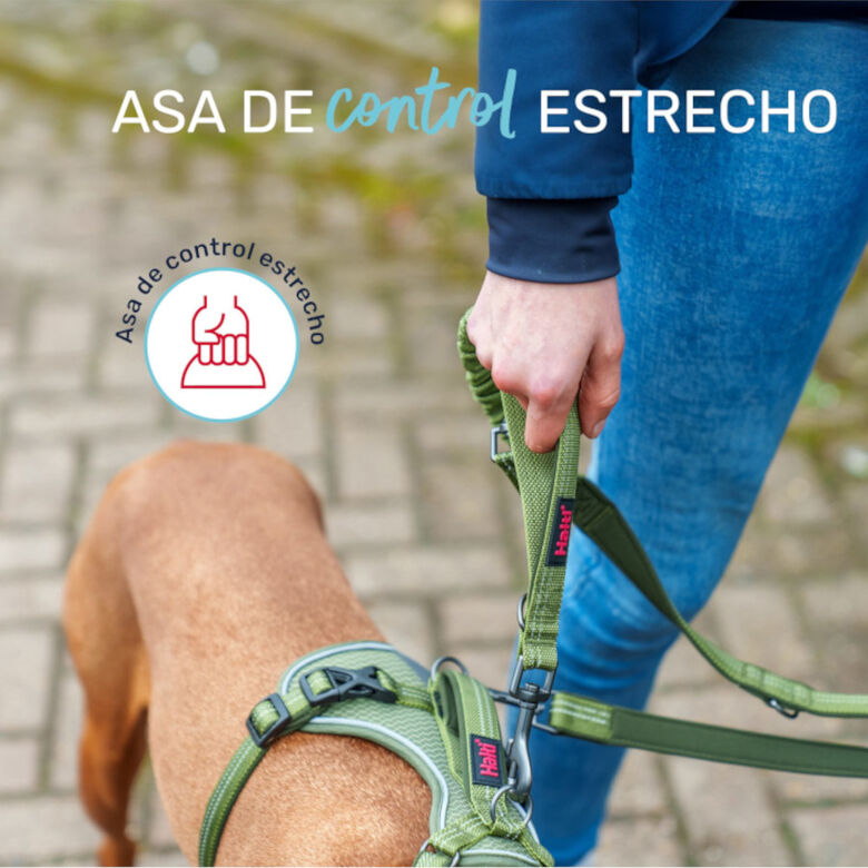 Halti correa multifuncional verde para perros thumbnail