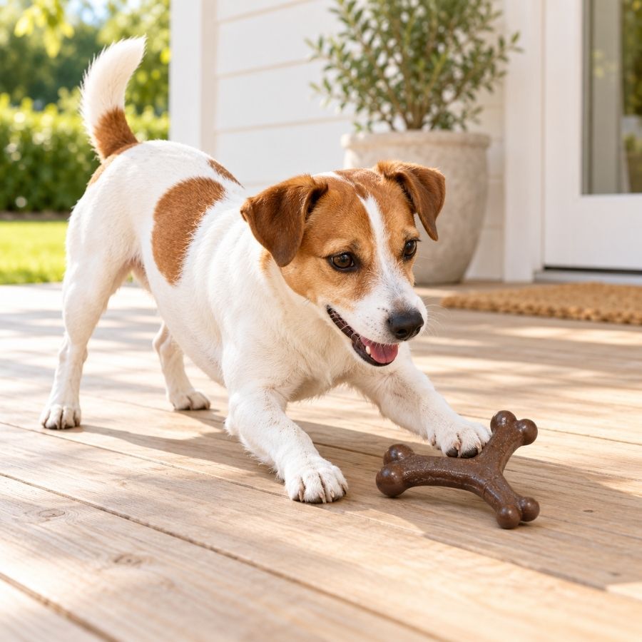 Tootoy! Chew Hueso Bac&oacute;n Juguete para perros, , large Imagen numero 1