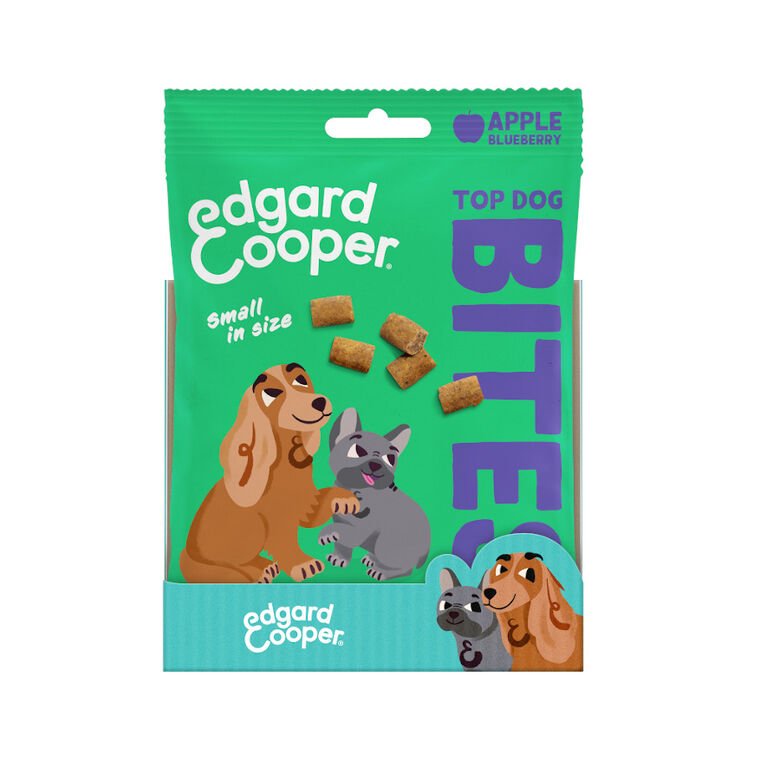 Edgard &amp; Cooper Bocaditos Mini de Manzana snack para perros thumbnail