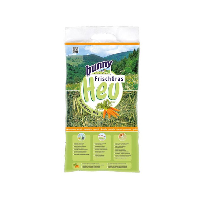 Heno de zanahoria para roedores de Bunny 500 g image number null