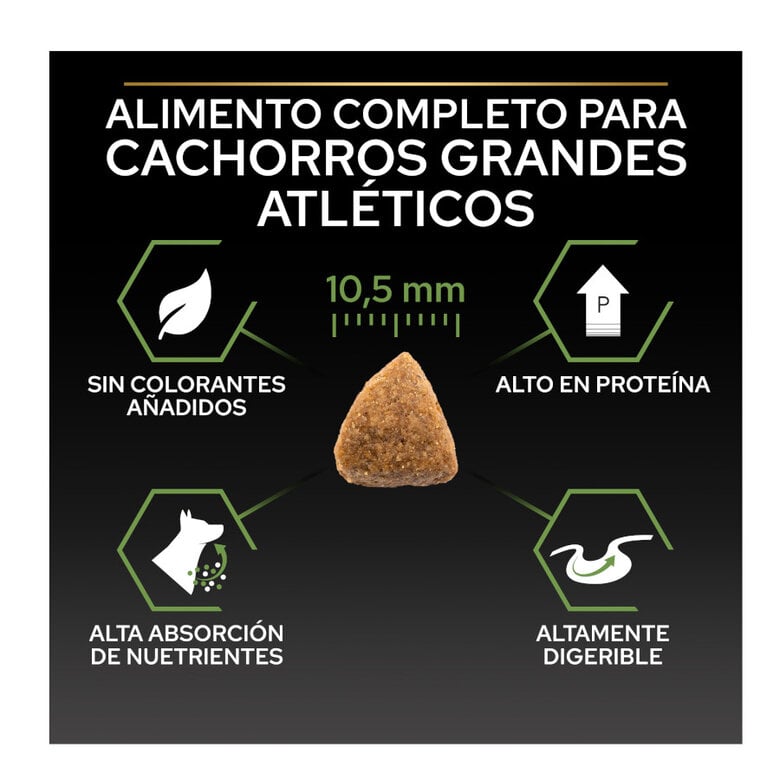12 kg Pro Plan Puppy Large Athletic Pollo pienso para Cachorros,  Imagen numero 4 12 kg Pro Plan Puppy Large Athletic Pollo pienso para Cachorros, , large Imagen numero 4