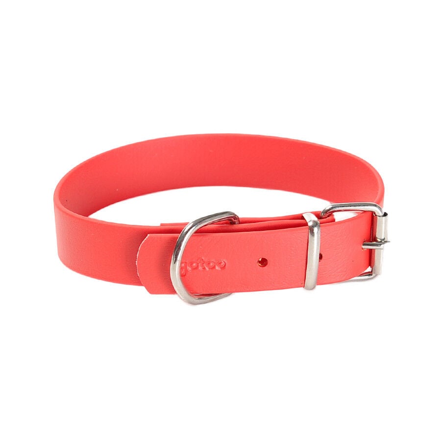 Gotoo Collar Biothane rojo para perros, , large Imagen numero 1