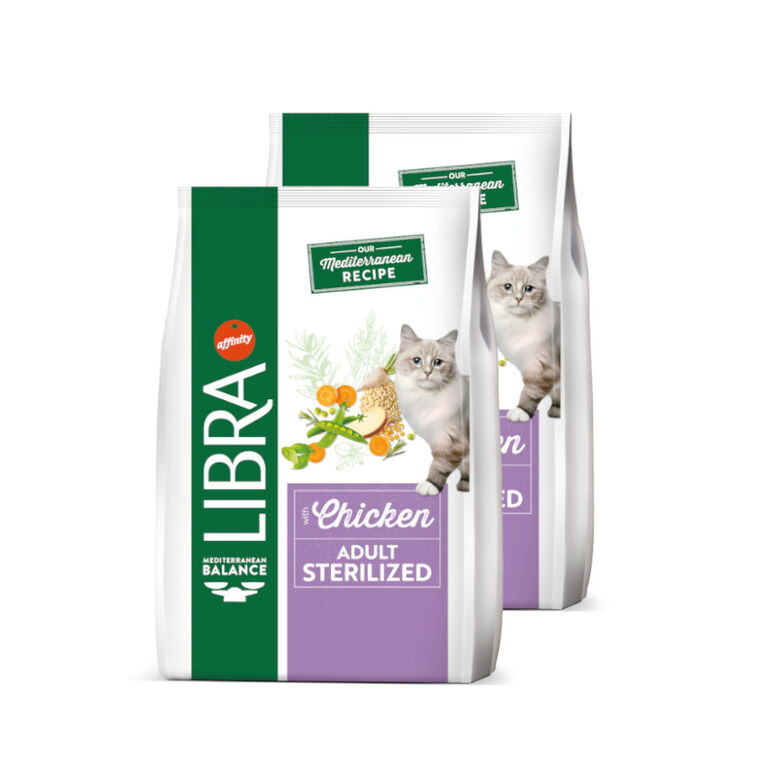 Libra Adult Sterilized Pollo pienso para gatos thumbnail